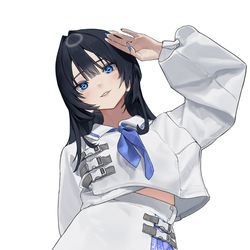 This is a pixiv picture whose title is はろー電脳わーるど.