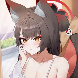 This is a pixiv picture whose title is ワカモ.