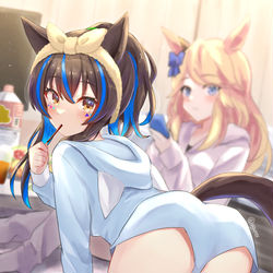 This is a pixiv picture whose title is パジャマ・パーティ.
