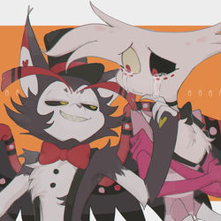 This is a pixiv picture whose title is ハズビンホテルツイログ①.