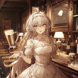 This is a pixiv picture whose title is レディアヴァロン.