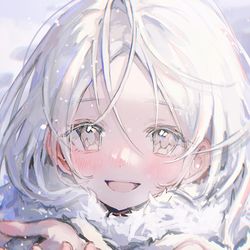 This is a pixiv picture whose title is ☃︎.