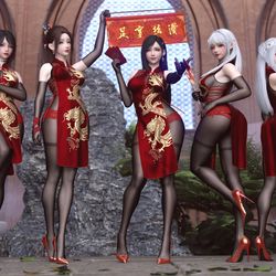 This is a pixiv picture whose title is 给大家拜个早年~.