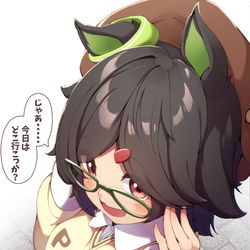 This is a pixiv picture whose title is 完全に女の子な服装のチケゾー.