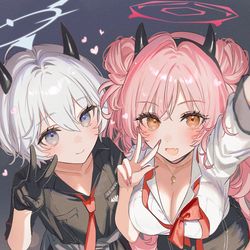 This is a pixiv picture whose title is 帰宅部.