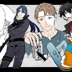 This is a pixiv picture whose title is [ X Log ].