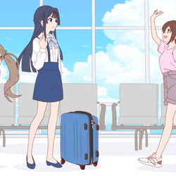 This is a pixiv picture whose title is 未来と静香と星梨花.