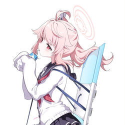 This is a pixiv picture whose title is 🥛.