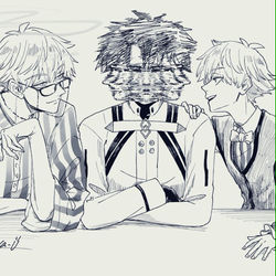 This is a pixiv picture whose title is 試される心.