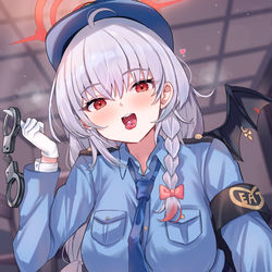 This is a pixiv picture whose title is 取り調べのお時間です♡.