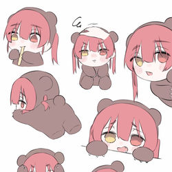 This is a pixiv picture whose title is 団長とクマリン.