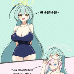 This is a pixiv picture whose title is Yume skinsuit.
