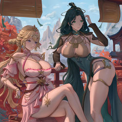 This is a pixiv picture whose title is D20凌寒妃色.