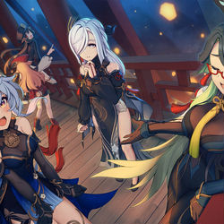This is a pixiv picture whose title is 海灯祭.