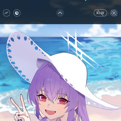This is a pixiv picture whose title is 하카리 아츠코.