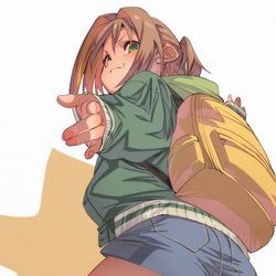 This is a pixiv picture whose title is あさひ.