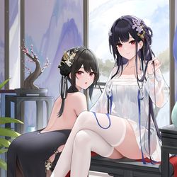 This is a pixiv picture whose title is 除夕快乐~.