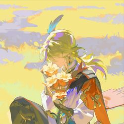 This is a pixiv picture whose title is 花.