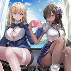 This is a pixiv picture whose title is ティアとナガ.