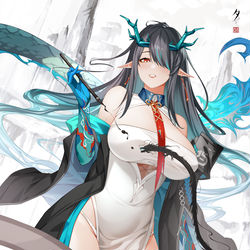 This is a pixiv picture whose title is 夕 - 新年快乐.