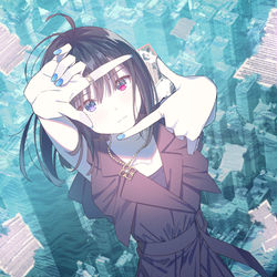 This is a pixiv picture whose title is 私の居場所.