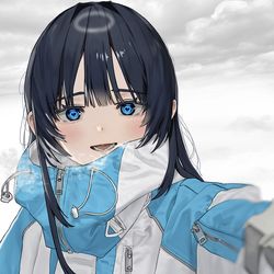 This is a pixiv picture whose title is 青藍が来たから大丈夫だよ.