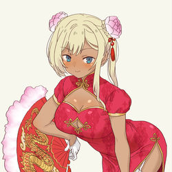 This is a pixiv picture whose title is チャイナギャル崎さん.