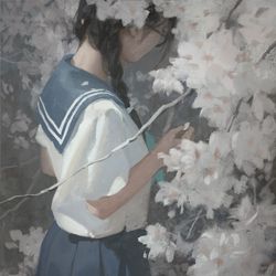 This is a pixiv picture whose title is 花びら.