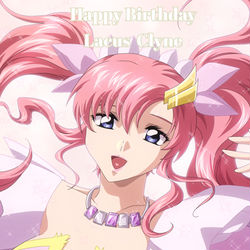 This is a pixiv picture whose title is ラクス誕生日.