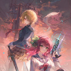 This is a pixiv picture whose title is ☆☆☆.
