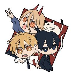 This is a pixiv picture whose title is チェンソーマンまとめ4.
