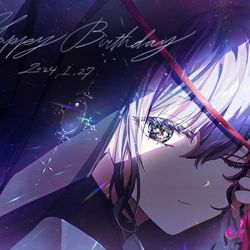 This is a pixiv picture whose title is Obsidian.