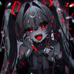 This is a pixiv picture whose title is お姫様にはなれない.