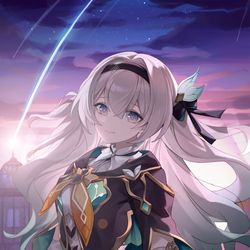 This is a pixiv picture whose title is Firefly.