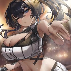 This is a pixiv picture whose title is Request, Nikke Noise(ノイズ).