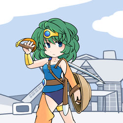 This is a pixiv picture whose title is 実家が燃えた歌（実話）.