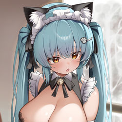 This is a pixiv picture whose title is プリバティ | Privaty: Unkind Maid.