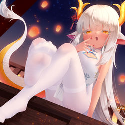 This is a pixiv picture whose title is 2024春节.