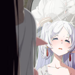 This is a pixiv picture whose title is 葬送のフリーレン.
