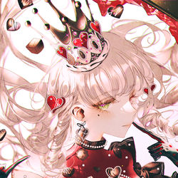 This is a pixiv picture whose title is バレンタインの王女様.