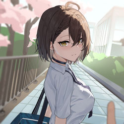 This is a pixiv picture whose title is 7:12 am.