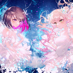 This is a pixiv picture whose title is ♡♡.