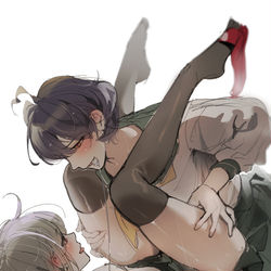 This is a pixiv picture whose title is 魔法少女にあこがれて.