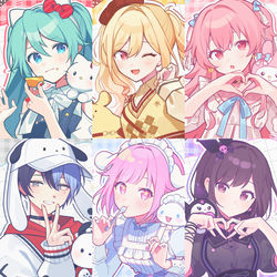 This is a pixiv picture whose title is プロセカサンリオコラボまとめ.
