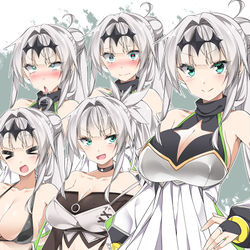 This is a pixiv picture whose title is クロワちゃん立ち絵素材.