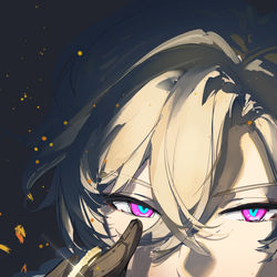 This is a pixiv picture whose title is 砂金.