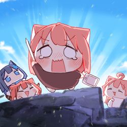 This is a pixiv picture whose title is 3周年アート.