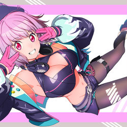 This is a pixiv picture whose title is 感謝の新条アカネ.