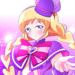 This is a pixiv picture whose title is キュアフレンディ.