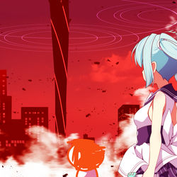 This is a pixiv picture whose title is 色彩降臨.